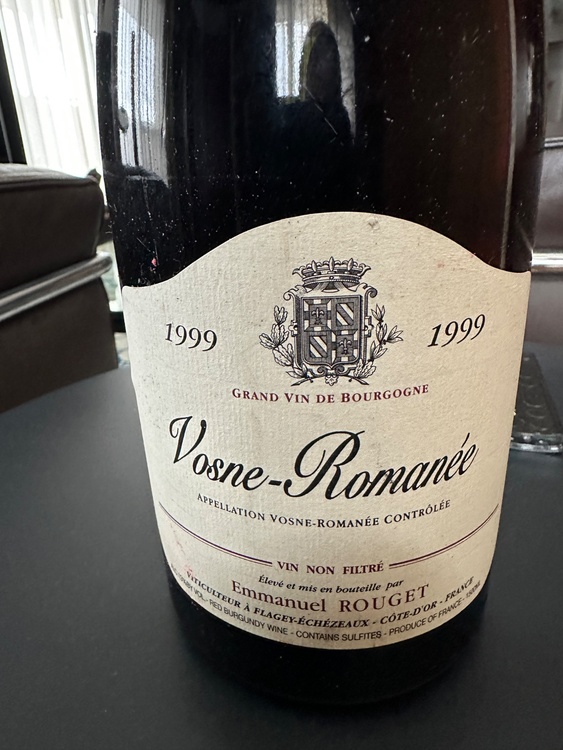 エマニュエル・ルジェ　ヴォーヌロマネ　1999  マグナム（お酒）の商品画像 - 査定依頼日：2026年1月8日 - 最高査定価格：70,000円