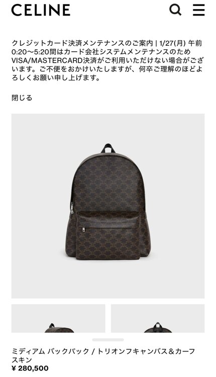 セリーヌ  （ブランドバッグ）の商品画像 - 査定依頼日：2025年1月25日 - 最高査定価格：120,000円