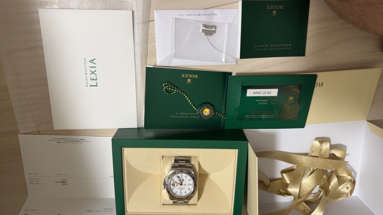 ロレックス エクスプローラー 22657（高級時計）の商品画像 - 査定依頼日：2025年9月3日 - 最高査定価格：1,610,000円