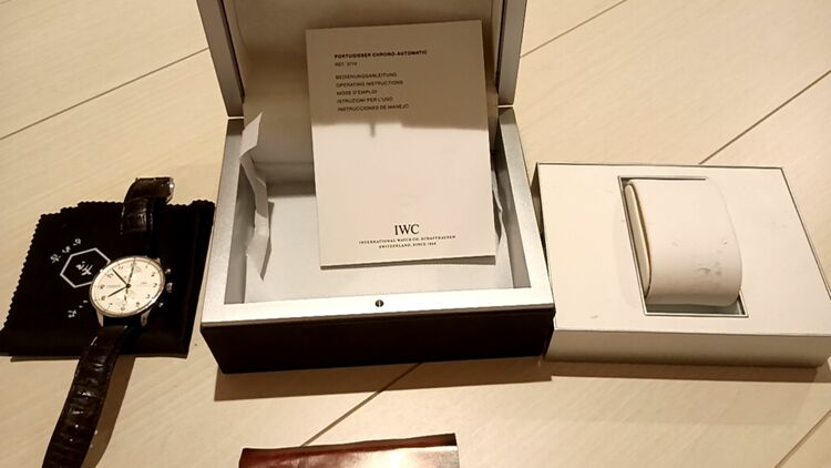 IWC ポルトギーゼ 371401（高級時計）の商品画像 - 査定依頼日：2025年8月20日 - 最高査定価格：540,000円