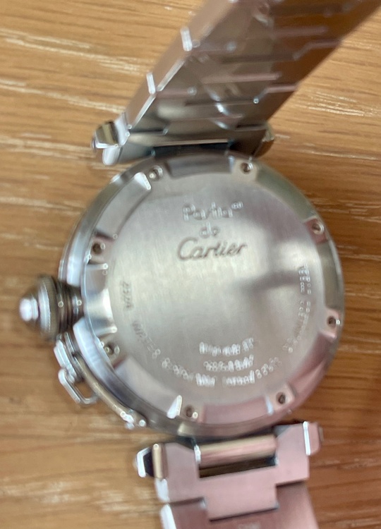 カルティエ パシャ W31075M（高級時計）の商品画像 - 査定依頼日：2026年3月9日 - 最高査定価格：350,000円