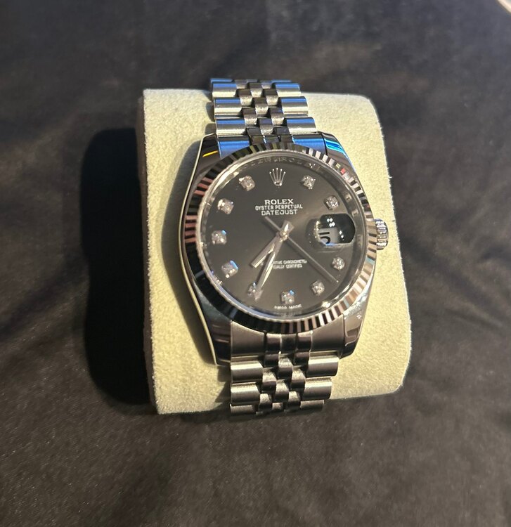 ロレックス デイトジャスト 116234g（高級時計）の商品画像 - 査定依頼日：2025年4月30日 - 最高査定価格：1,350,000円