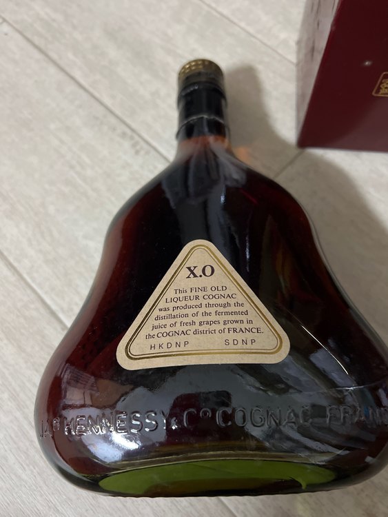 ヘネシーXO（お酒）の商品画像 - 査定依頼日：2022年10月4日 - 最高査定価格：20,000円