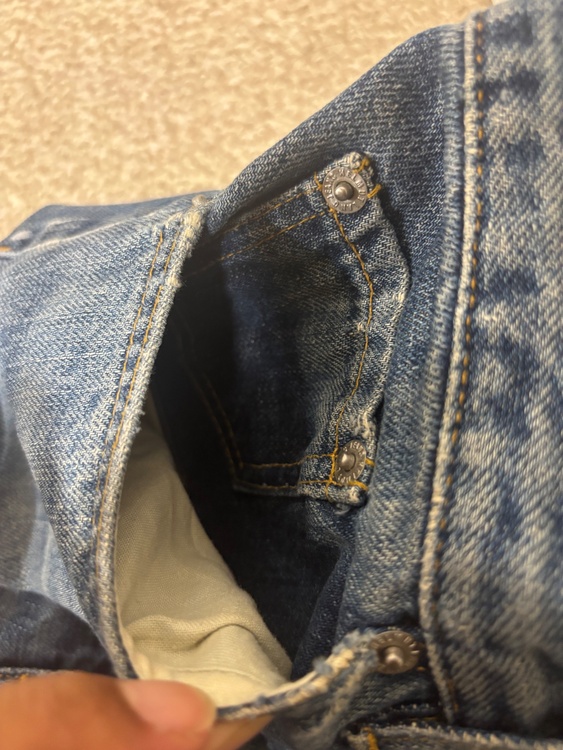 helmut lang paint pants（古着・ファッション）の商品画像 - 査定依頼日：2026年8月21日 - 最高査定価格：31,000円