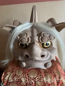 木彫獅子頭（美術品・骨董品）の商品画像 - 査定依頼日：2025年8月8日 - 最高査定価格：3,000円