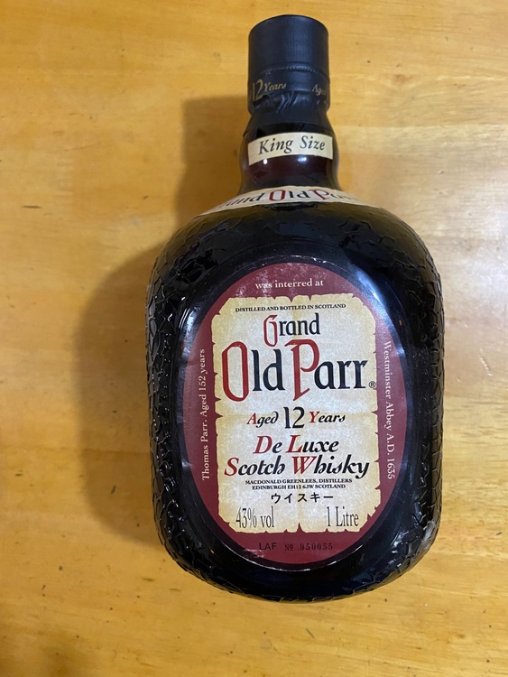 ウイスキー オールドパー （お酒）の商品画像 - 査定依頼日：2025年7月16日 - 最高査定価格：800円