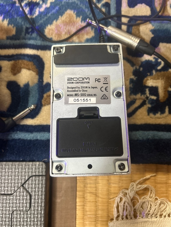Zoom ms 50 g（ピアノ・楽器・PA機材）の商品画像 - 査定依頼日：2026年8月14日 - 最高査定価格：5,000円