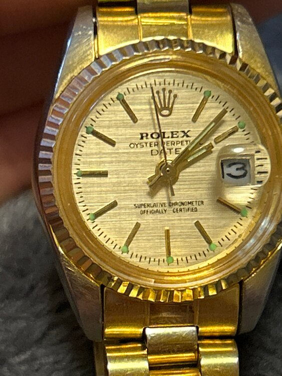 ロレックス デイトジャスト （高級時計）の商品画像 - 査定依頼日：2025年3月16日 - 最高査定価格：1,150,000円