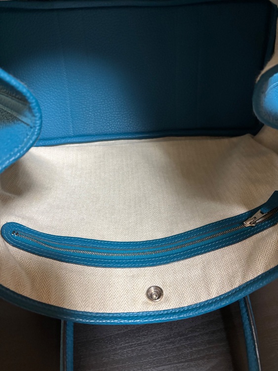 エルメス ガーデンパーティPM ネゴンダ ブルーイズミール C刻印（ブランドバッグ）の商品画像 - 査定依頼日：2025年9月18日 - 最高査定価格：310,000円