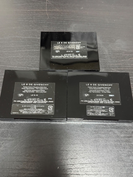 GIVENCHY アイシャドウパレット（コスメ・美容・健康器具）の商品画像 - 査定依頼日：2025年8月26日 - 最高査定価格：1,600円