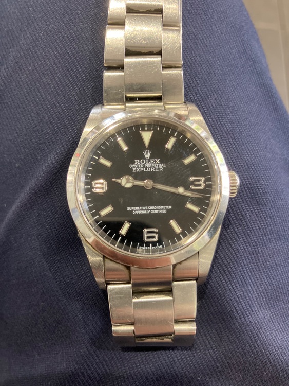 ロレックス エクスプローラー （高級時計）の商品画像 - 査定依頼日：2025年7月25日 - 最高査定価格：800,000円