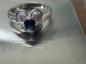 】Pt900　ダイヤサファイアリング S0.58 D0.361（金・貴金属）の商品画像 - 査定依頼日：2026年3月17日 - 最高査定価格：140,000円