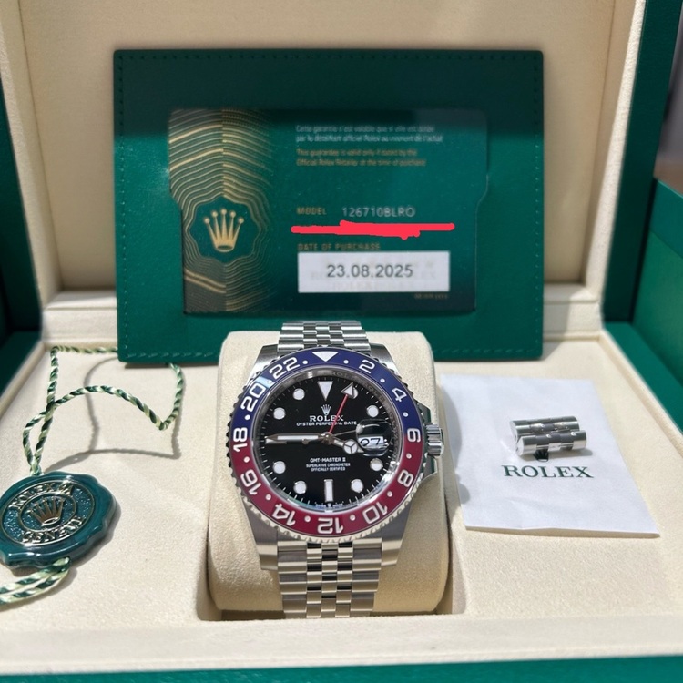 126710BLRO（高級時計）の商品画像 - 査定依頼日：2025年10月11日 - 最高査定価格：3,600,000円