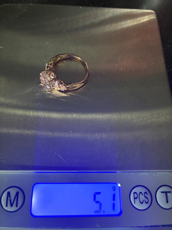 k18PGクンツァイトリング（金・貴金属）の商品画像 - 査定依頼日：2026年3月10日 - 最高査定価格：300,000円