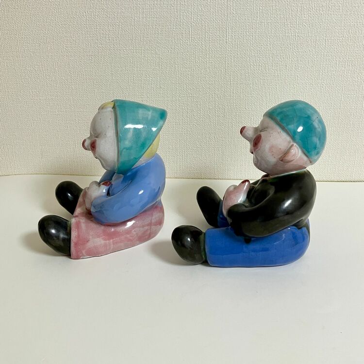 Walter Bosseの農夫と農夫の妻　人形（美術品・骨董品）の商品画像 - 査定依頼日：2025年11月24日 - 最高査定価格：4,000円