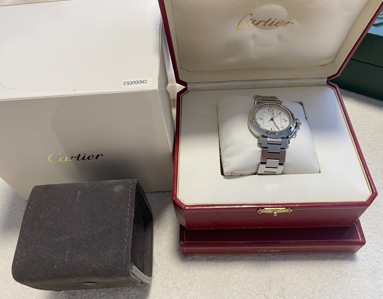 パシャC 自動巻き（高級時計）の商品画像 - 査定依頼日：2026年2月18日 - 最高査定価格：300,000円