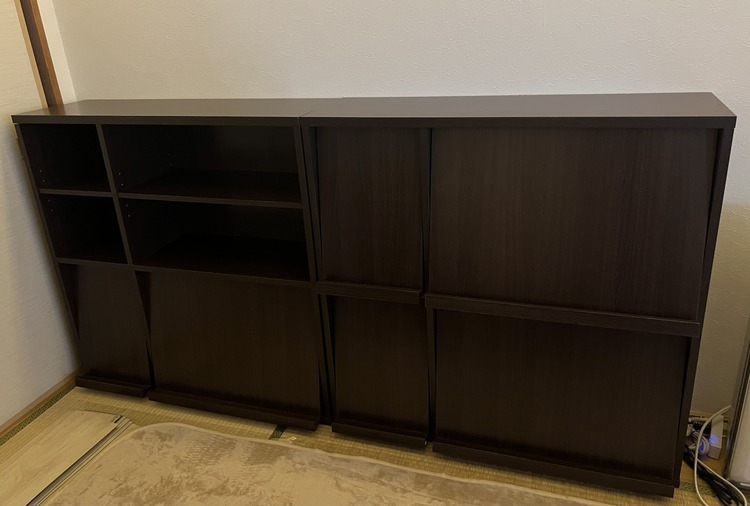 本棚（家具・寝具）の商品画像 - 査定依頼日：2025年5月21日 - 最高査定価格：500円