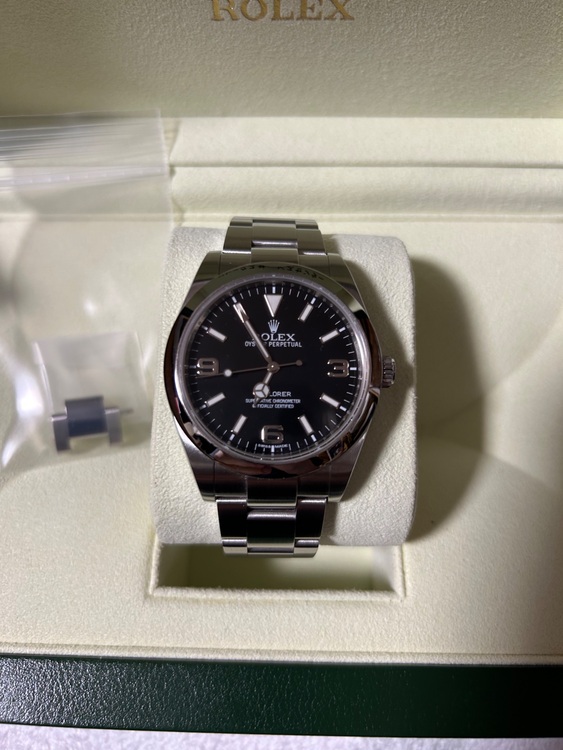 ロレックス エクスプローラー （高級時計）の商品画像 - 査定依頼日：2025年8月5日 - 最高査定価格：970,000円