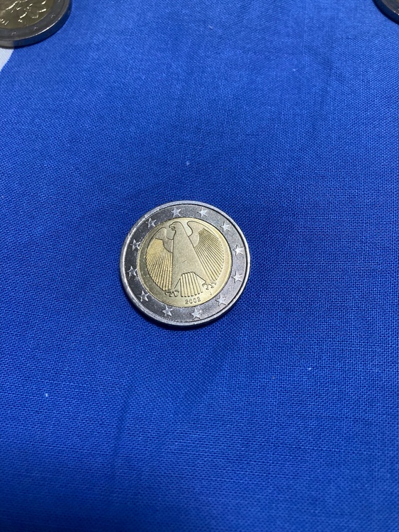 2ユーロコインドイツ2002J（金・貴金属）の商品画像 - 査定依頼日：2026年7月2日 - 最高査定価格：100,000円