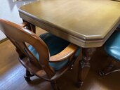 ダイニングテーブル、椅子4脚（家具・寝具）の商品画像 - 査定依頼日：2025年3月25日 - 最高査定価格：2,000円