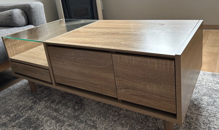 LOWYA ドレッサーテーブル　ローテーブル（家具・寝具）の商品画像 - 査定依頼日：2025年6月8日 - 最高査定価格：500円