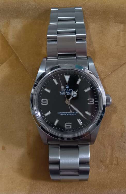 ロレックス エクスプローラー 114270（高級時計）の商品画像 - 査定依頼日：2025年5月4日 - 最高査定価格：820,000円