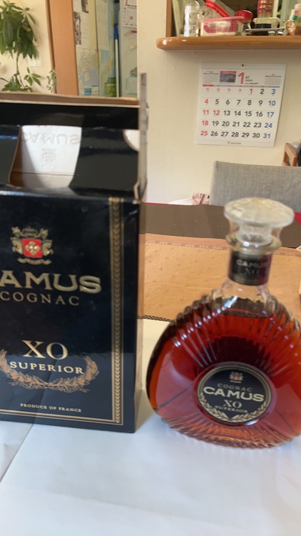 ブランデー カミュ （お酒）の商品画像 - 査定依頼日：2026年1月12日 - 最高査定価格：3,000円