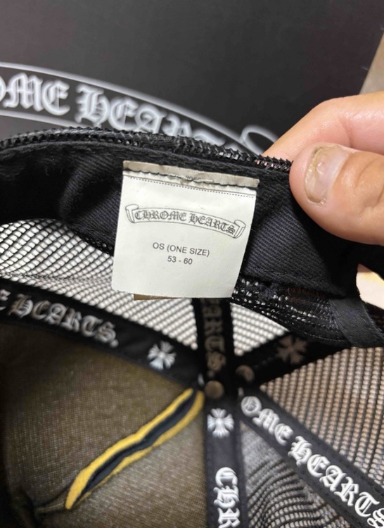 Chrome Hearts Trucker Cap CH Black（古着・ファッション）の商品画像 - 査定依頼日：2026年9月24日 - 最高査定価格：100,000円