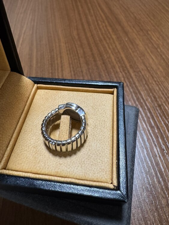 ブルガリブルガリ トゥボガス オニキス リング　ホワイトゴールド（金・貴金属）の商品画像 - 査定依頼日：2024年12月15日 - 最高査定価格：150,000円