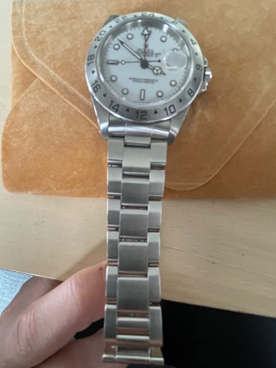 ロレックス エクスプローラー 1657（高級時計）の商品画像 - 査定依頼日：2026年2月7日 - 最高査定価格：1,400,000円