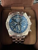 ブライトリング クロノマット AB0115111C2A（高級時計）の商品画像 - 査定依頼日：2025年2月28日 - 最高査定価格：420,000円