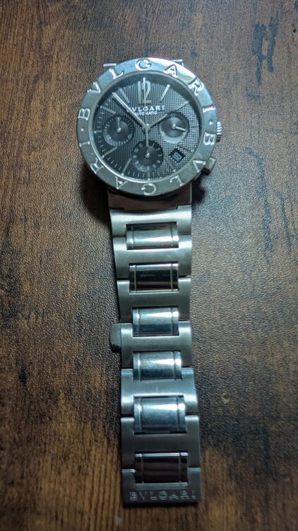 BVLGARI 新型 BVLGARIBVLGARI bb38ssch自動巻き時計（高級時計）の商品画像 - 査定依頼日：2026年5月19日 - 最高査定価格：200,000円