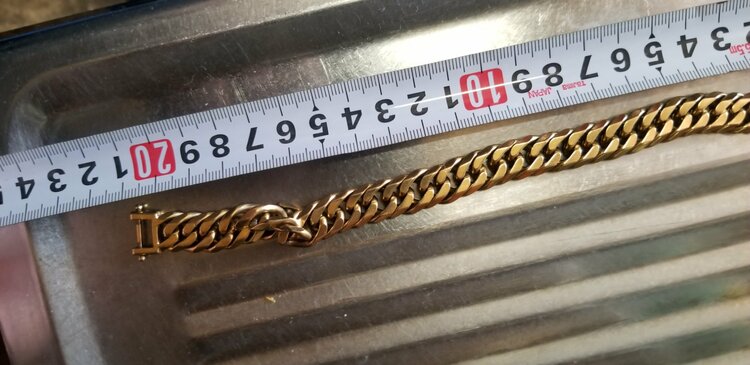 喜平ブレスレット100g（金・貴金属）の商品画像 - 査定依頼日：2026年4月18日 - 最高査定価格：2,050,000円