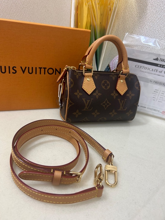 ナノスピーディ 型番　M81085（ブランドバッグ）の商品画像 - 査定依頼日：2026年4月4日 - 最高査定価格：100,000円