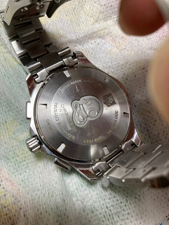 タグホイヤー アクアレーサー （高級時計）の商品画像 - 査定依頼日：2025年5月31日 - 最高査定価格：100,000円