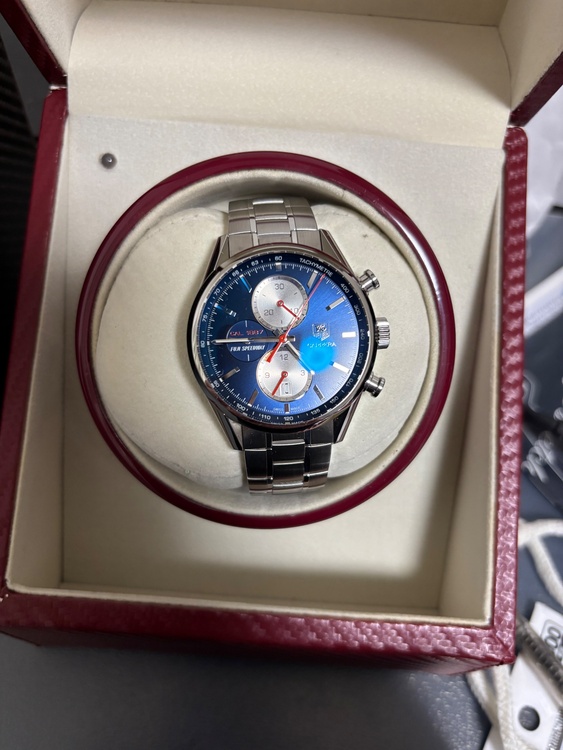 タグホイヤー カレラ 富士スピードう（高級時計）の商品画像 - 査定依頼日：2026年1月5日 - 最高査定価格：235,000円