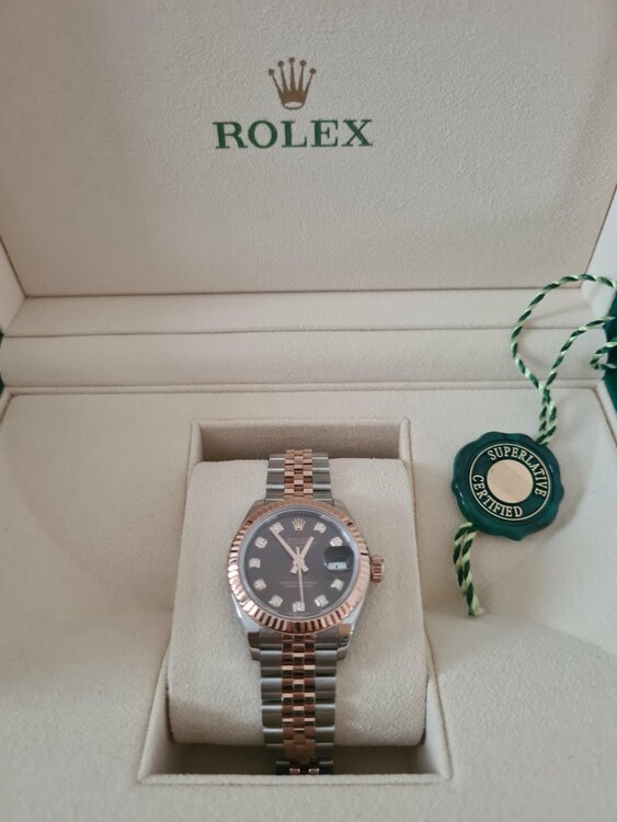 ロレックス デイトジャスト 279171g（高級時計）の商品画像 - 査定依頼日：2026年2月22日 - 最高査定価格：2,050,000円