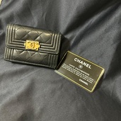 ボーイシャネル マトラッセ ココマーク スモールフラップ コンパクトウォレット（古着・ファッション）の商品画像 - 査定依頼日：2025年11月14日 - 最高査定価格：40,000円