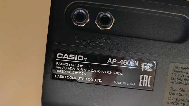 AP-460（ピアノ・楽器・PA機材）の商品画像 - 査定依頼日：2026年9月13日 - 最高査定価格：6,000円