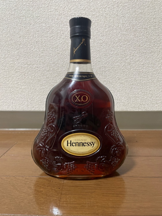 ヘネシーXO（お酒）の商品画像 - 査定依頼日：2026年1月29日 - 最高査定価格：15,000円