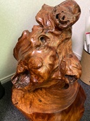 屋久杉　オブジェ（美術品・骨董品）の商品画像 - 査定依頼日：2026年3月17日 - 最高査定価格：5,000円