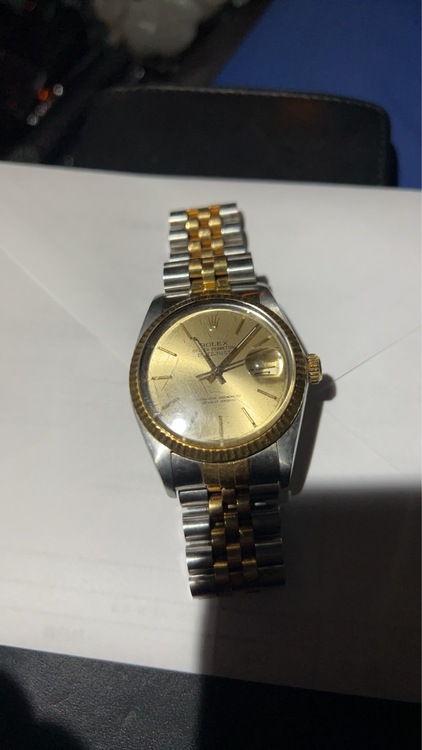 ロレックス デイトジャスト 1601（高級時計）の商品画像 - 査定依頼日：2026年3月1日 - 最高査定価格：850,000円