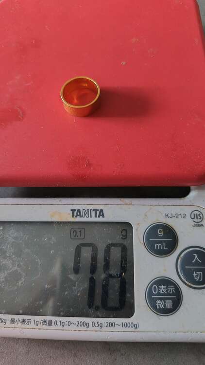 金リング（金・貴金属）の商品画像 - 査定依頼日：2025年5月23日 - 最高査定価格：110,000円