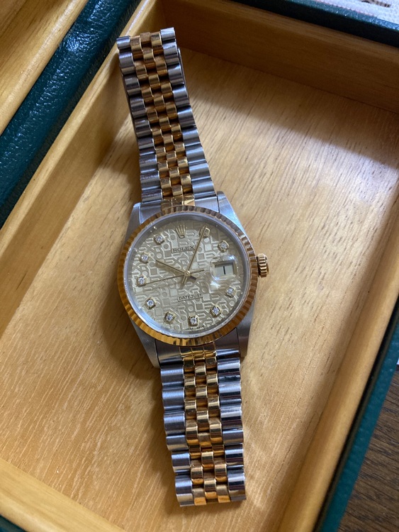 ロレックス デイトジャスト （高級時計）の商品画像 - 査定依頼日：2025年10月15日 - 最高査定価格：1,400,000円