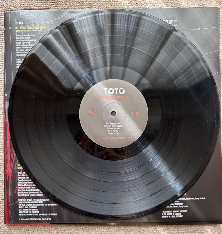 TOTO 40 Trips Around The Sun 国内仕様　帯付き　新品（レコード）の商品画像 - 査定依頼日：2026年4月28日 - 最高査定価格：1,000円