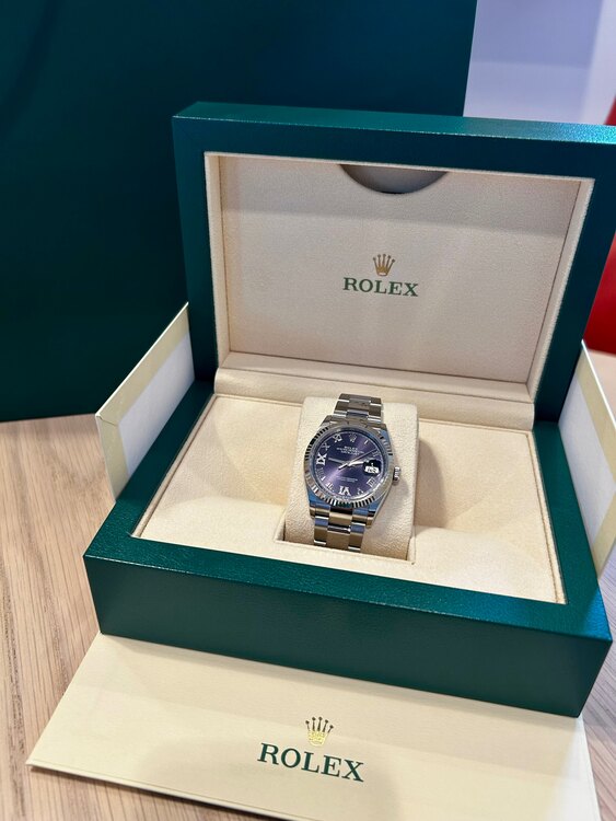 デイトジャスト オーベルジーヌ文字盤（高級時計）の商品画像 - 査定依頼日：2025年4月28日 - 最高査定価格：1,600,000円