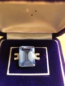 アクアマリン　指輪（宝石）の商品画像 - 査定依頼日：2025年7月22日 - 最高査定価格：99,999,999円