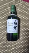 白州（お酒）の商品画像 - 査定依頼日：2026年5月14日 - 最高査定価格：9,500円