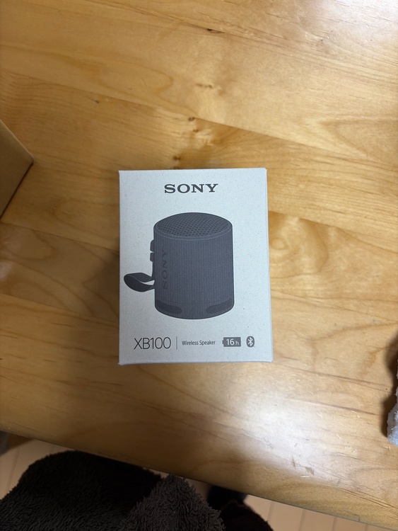 SRS-XB100（オーディオ・スピーカー）の商品画像 - 査定依頼日：2026年3月27日 - 最高査定価格：2,010円