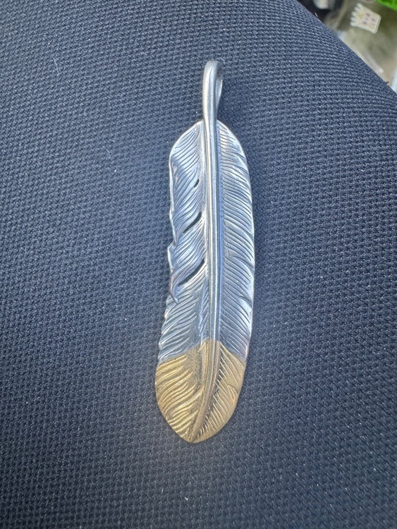 先金特大フェザー左向き（古着・ファッション）の商品画像 - 査定依頼日：2025年12月17日 - 最高査定価格：80,000円